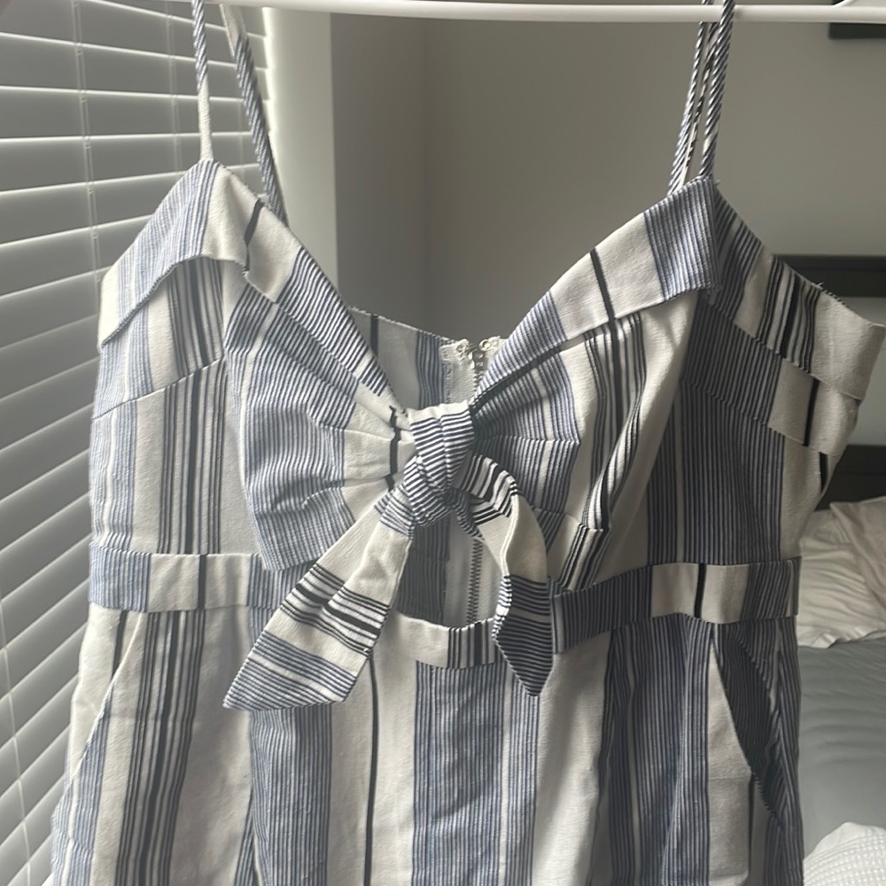 Striped Jumpsuit